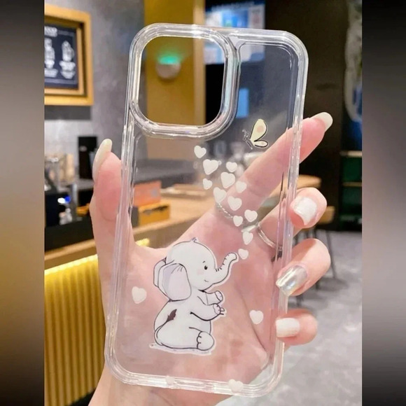 ⚠️Clearance iPhone 15/Pro/Pro Max Cartoon Elephant Phone Case - Picture 5 of 6